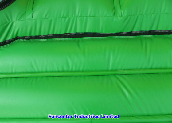 पीला जिराफ Inflatable आउटडोर खिलौने उछालभरी कैसल डबल सुई सुरक्षित सिलाई ऊपर उड़ा