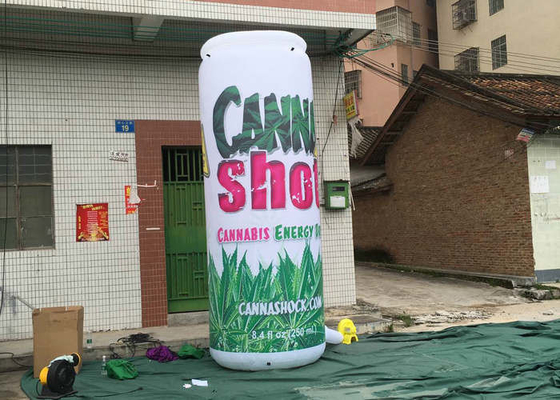 चमकीला डिजाइन Inflatable बिक्री लक्षण, विशालकाय Inflatable बोतल के लिए आउटडोर संवर्धन