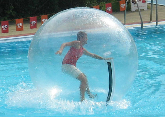 मनोरंजन पार्क Inflatable बुलबुला गेंद 1.0 मिमी पीवीसी सामग्री पैच के साथ मोटी