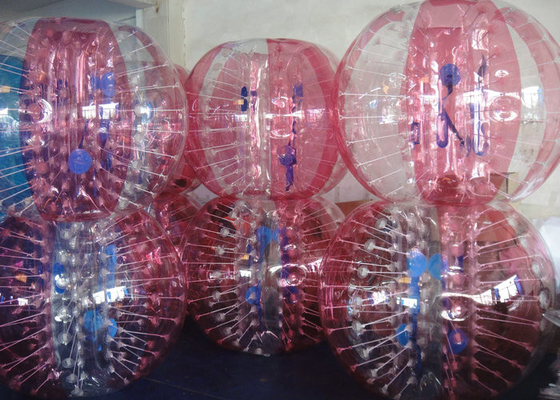 रंगीन Inflatable बुलबुला गेंद Zorbing फुटबॉल बम्पर बॉल आउटडोर खेल के लिए