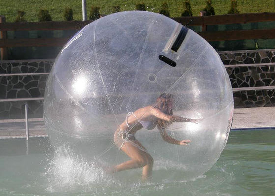 एक्वा चलना Inflatable आउटडोर खिलौने 1.0 मिमी मोटाई पीवीसी / टीपीयू बड़े आकार