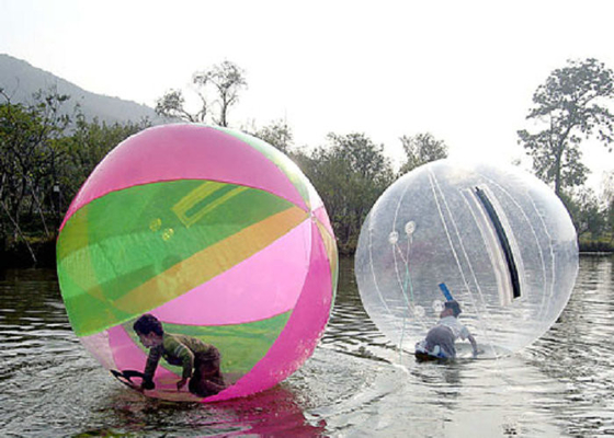 सुरक्षा रस्सी कनेक्शन Inflatable चलना गेंद, पानी बुलबुला 2.0m 2.5m व्यास पर चलो