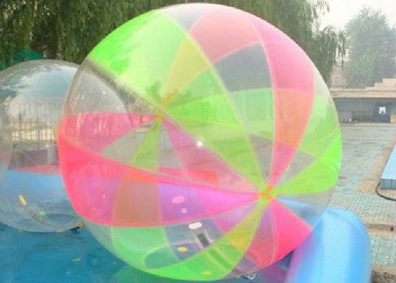 सुरक्षा रस्सी कनेक्शन Inflatable चलना गेंद, पानी बुलबुला 2.0m 2.5m व्यास पर चलो