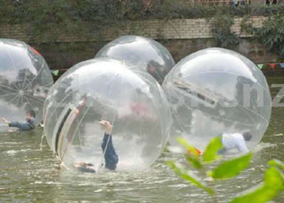 मज़ा खेल TPU Inflatable बुलबुला बॉल प्रतिरोधी उच्च पारदर्शिता उपस्थिति आंसू