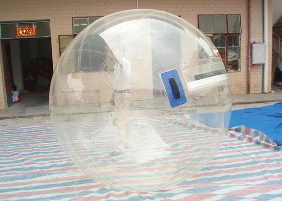 मज़ा खेल TPU Inflatable बुलबुला बॉल प्रतिरोधी उच्च पारदर्शिता उपस्थिति आंसू