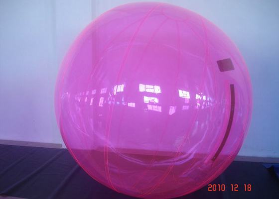 जर्मन टी के साथ 1.0 मिमी मोटाई Inflatable बबल बॉल पाठ मुद्रण - ज़िप ज़िप