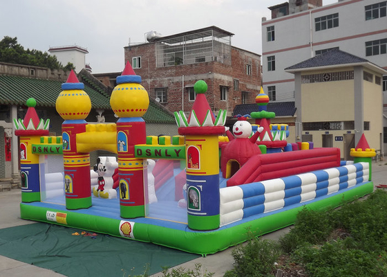 अद्भुत Inflatable मनोरंजन पार्क बड़े आकार / अंतरिक्ष बचत संग्रहण CE स्वीकृत