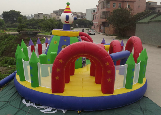 आउटडोर Inflatable पानी पार्क आसान रखरखाव 10mx8m 12mx9m आयाम