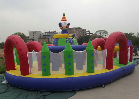 आउटडोर Inflatable पानी पार्क आसान रखरखाव 10mx8m 12mx9m आयाम