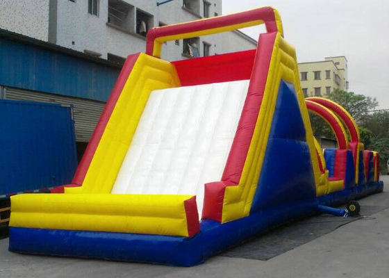 कस्टम मेड विशाल Inflatable बाधा कोर्स बच्चों के लिए सुरक्षित पीवीसी Tarp उछालभरी