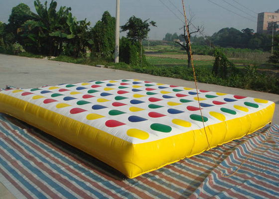 रिसाव सबूत Inflatable टम्बल ट्रैक जिमनास्टिक्स चीअरलीडिंग Inflatable चटाई 1.8m चौड़ाई