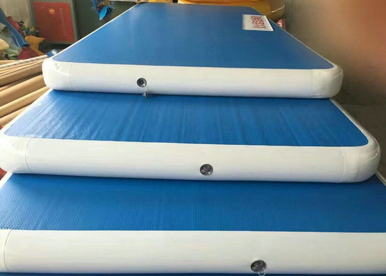 रिसाव सबूत Inflatable टम्बल ट्रैक जिमनास्टिक्स चीअरलीडिंग Inflatable चटाई 1.8m चौड़ाई