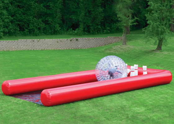 उत्कृष्ट लचीलापन Inflatable खेल खिलौने टिकाऊ ज़िपर Inflatable बॉलिंग खेल