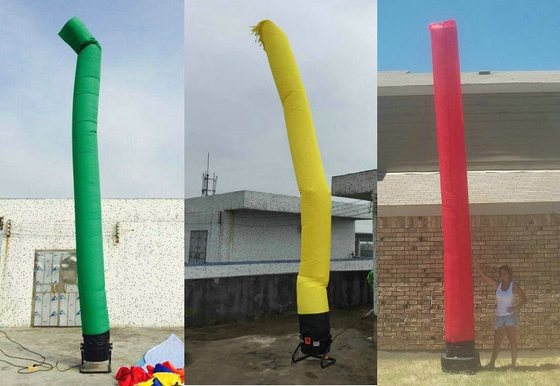 Durable पीवीसी नायलॉन Inflatable विज्ञापन साइन्स रंगीन उड़ा ऊपर आदमी Waving