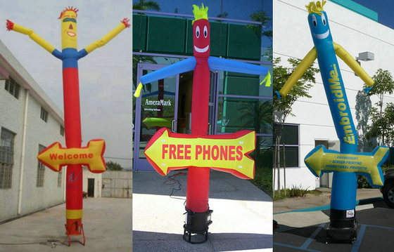 लचीले Inflatable विज्ञापन साइन्स डायरेक्शनल साइनेज के साथ फाड़ प्रूफ नायलॉन