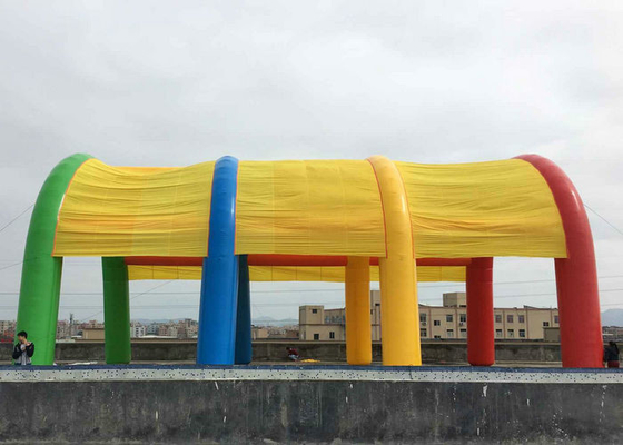 18 मीटर व्यास Inflatable पार्टी तम्बू, बाहर जाओ Inflatable तम्बू पानी प्रतिरोधी