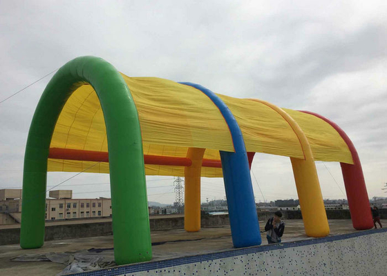 18 मीटर व्यास Inflatable पार्टी तम्बू, बाहर जाओ Inflatable तम्बू पानी प्रतिरोधी