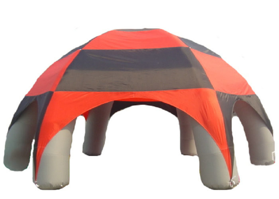 मिश्रण रंगीन आउटडोर पीवीसी Inflatable तम्बू आसानी से पार्टी घन मार्की फुलाया