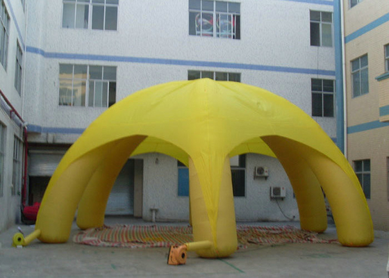 हल्की वजन आउटडोर Inflatable तम्बू मोटा चक्र पुश करने की शक्ति के खिलाफ अंगूठी