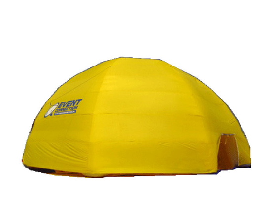 व्यापार लोगो के लिए कस्टम लोगो आउटडोर Inflatable तम्बू पर्यावरण हितैषी