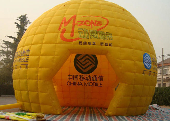 प्रोमोशनल आउटडोर Inflatable तम्बू सुंदर मुद्रण पारिस्थितिकी Friendly सामग्री
