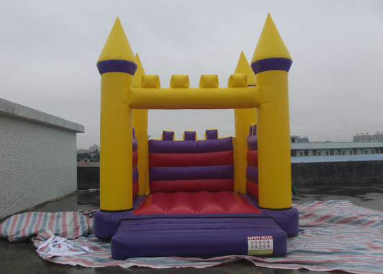 क्लासिक Tarpaulin Inflatable कूदते कैसल, ऊपर उछालभरी कैसल लीक सबूत उड़ा