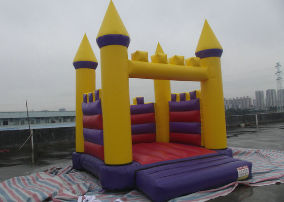 क्लासिक Tarpaulin Inflatable कूदते कैसल, ऊपर उछालभरी कैसल लीक सबूत उड़ा