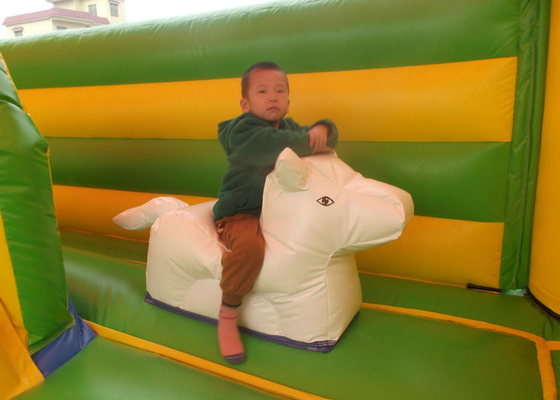 जोकर अक्षर Inflatable उछाल वाले कैसल सुरक्षित प्लेटो पीवीसी तिरपाल BC-011