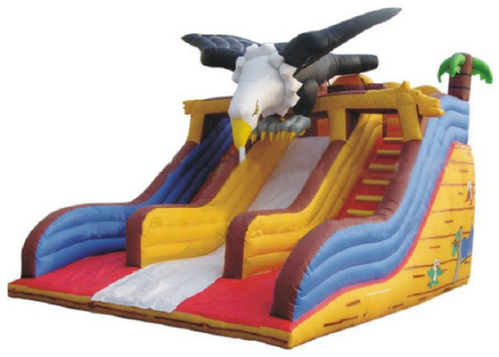 पीवीसी तिरपाल वाणिज्यिक Inflatable स्लाइड ईगल सजावट OEM स्वीकृत