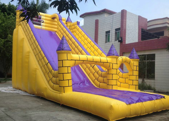 ज्वाला Retardant Inflatable उछालभरी स्लाइड, उड़ा ऊपर स्लिप और स्लाइड टिकाऊ Zippers