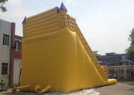 ज्वाला Retardant Inflatable उछालभरी स्लाइड, उड़ा ऊपर स्लिप और स्लाइड टिकाऊ Zippers
