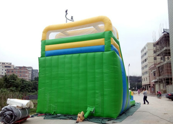 कस्टम रंग वाणिज्यिक Inflatable स्लाइड टिकाऊ पीवीसी तिरपाल सामग्री
