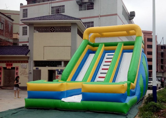 कस्टम रंग वाणिज्यिक Inflatable स्लाइड टिकाऊ पीवीसी तिरपाल सामग्री