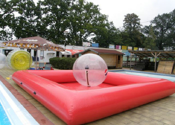 पानी बॉल खेलने के लिए अनुकूलित Inflatable स्विमिंग पूल 10mx6m उच्च टिकाऊपन