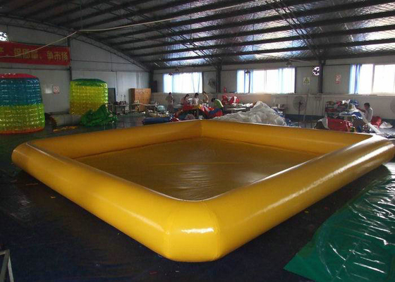 पानी बॉल खेलने के लिए अनुकूलित Inflatable स्विमिंग पूल 10mx6m उच्च टिकाऊपन