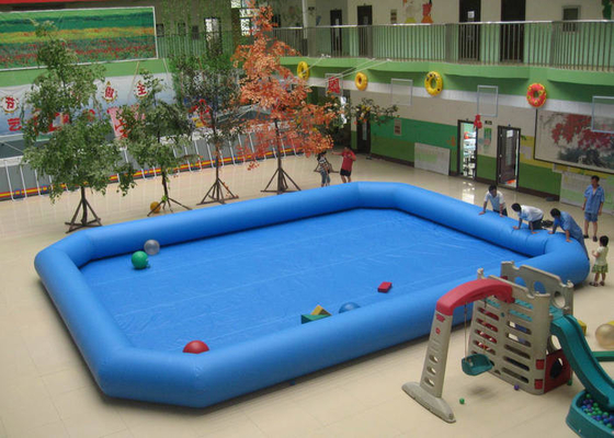 टिकाऊ पीवीसी Inflatable स्विमिंग पूल आउटडोर बजाने के लिए लचीले एज