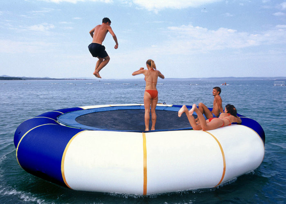 आउटडोर मनोरंजन Inflatable जल खिलौने 3 - 6 मीटर व्यास रिसाव सबूत पीवीसी