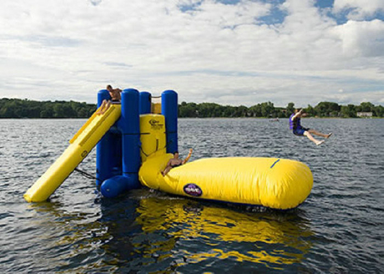 उच्च सुरक्षा Inflatable झील खिलौने, Inflatable पानी बूँद के साथ मज़ा पूल खिलौने