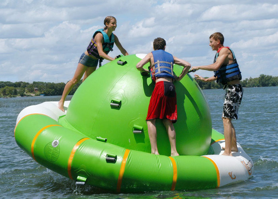 आउटडोर रोलिंग Inflatable शनि घुमाव 3.5 मीटर व्यास स्थिर वेल्डिंग तापमान