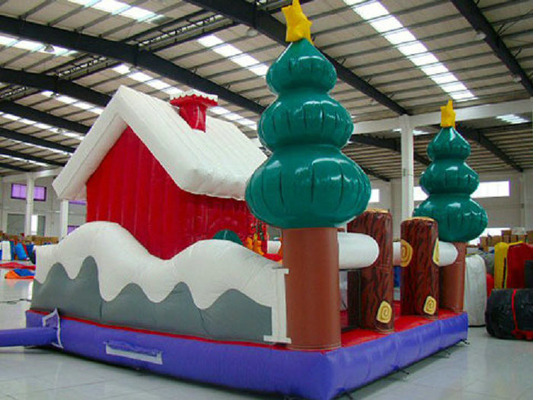 मनोरंजन पार्क Inflatable छुट्टी सजावट क्रिसमस के लिए पर्याप्त सुरक्षित