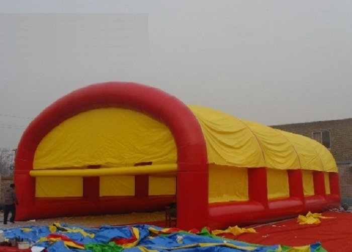 110V / 220V वोल्टेज ब्लोअर के साथ पार्टी इवेंट बड़े Inflatable तम्बू लोगो मुद्रण
